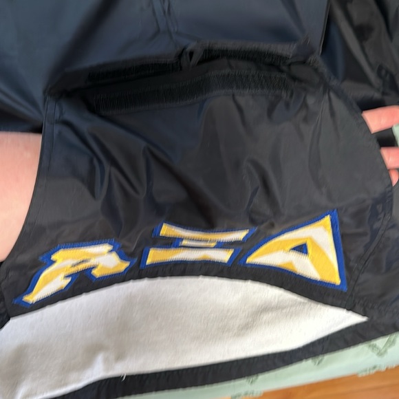 Charles River Rain Jacket w/ adjustable hood and cinch-able waist Alpha Xi Delta - Picture 7 of 8